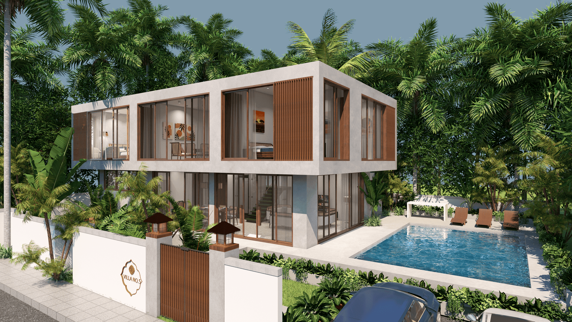 luxury serviced villa - Ridhira Zen