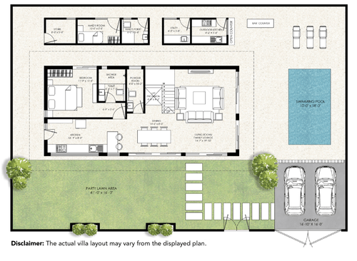 4BHK Layout GF